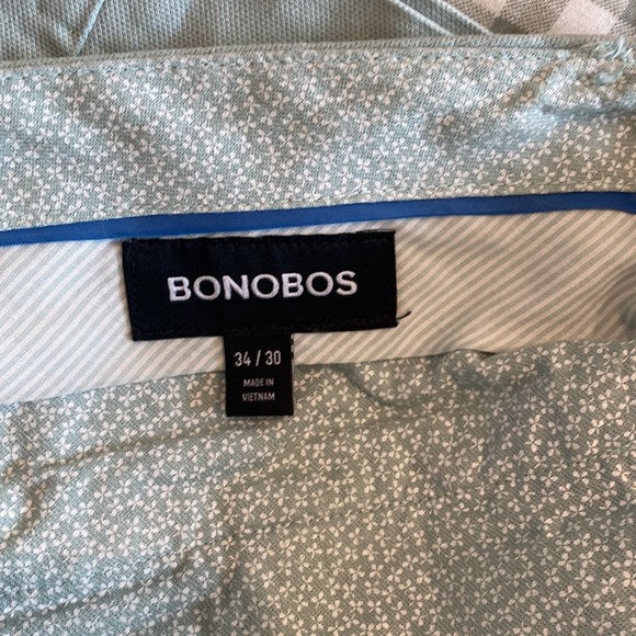 Bonobos Mint Slim Chinos W34 L30 - Picture 2 of 2